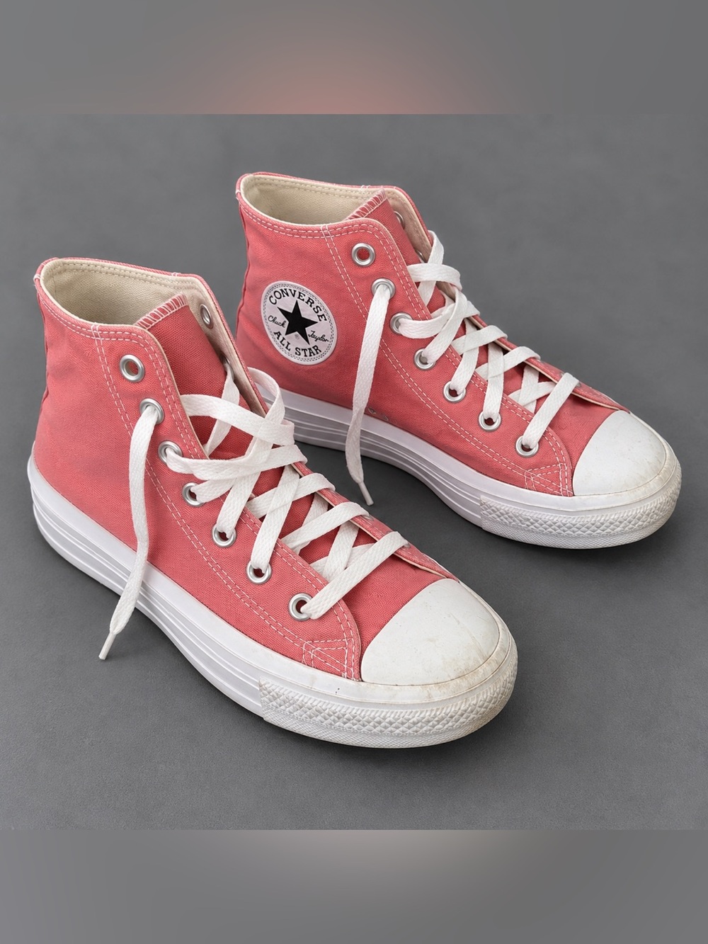 Converse Chuck Taylor All Star Move Platform High Top Pink 6.5